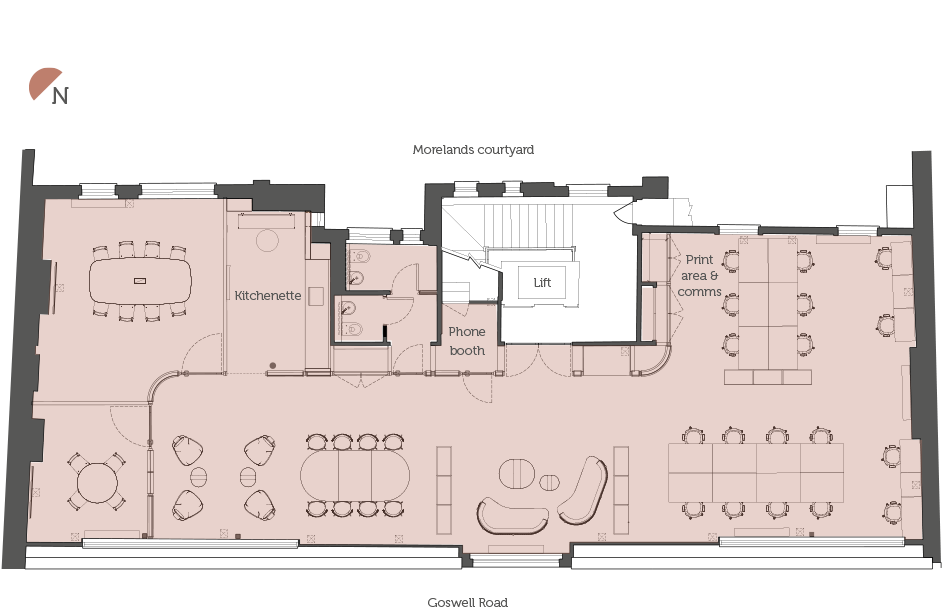 Third floor floorplan